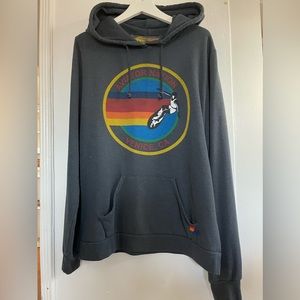Aviator nation pullover hoodie charcoal XL
